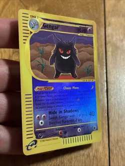 Gengar 48/165 E-Reader Expedition Reverse Holo Rare Pokemon TCG MP - Image 3