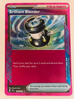 Brilliant Blender Ace Spec 164/191 SSP Surging Sparks Pokemon Cards NM - Image 1