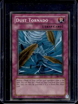 2002 Yu-Gi-Oh! Pharaoh's Servant Dust Tornado #PSV-011 - Image 1