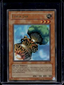 2003 Yu-Gi-Oh! Legacy of Darkness Fiber Jar #LOD-056 - Image 1