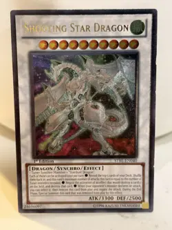 Yugioh Shooting Star Dragon 1st Edition Ultimate Rare STBL-EN040 LP - Image 1