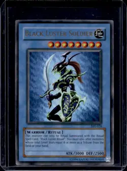 2004 Yu-Gi-Oh! Starter Deck Yugi Evolution Black Luster Soldier #SYE-024 - Image 1