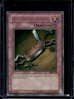 2002 Yu-Gi-Oh! Metal Raiders Seven Tools of the Bandit #MRD-129 - Image 1