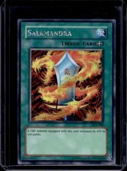 2002 Yu-Gi-Oh! Dark Duel Stories Salamandra #DDS-006 - Image 1