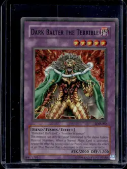 2003 Yu-Gi-Oh! Legacy of Darkness Dark Balter the Terrible #LOD-002 - Image 1