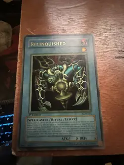 Yu-Gi-Oh! TCG Relinquished SDP-001 1st Edition Ultra Rare Holo Pegasus - Image 1