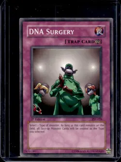 2002 Yu-Gi-Oh! Pharaoh's Servant 1st Edition DNA Surgery #PSV-026 - Image 1
