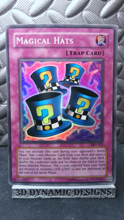 | Yugioh Magical Hats PSV-033 Super Rare Pharaohs Servant LP 🔥 | - Image 1
