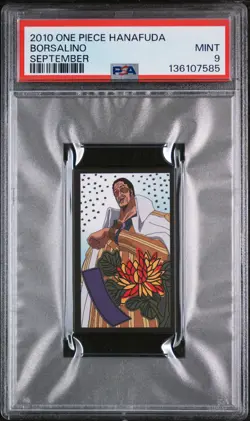 2010 ONE PIECE HANAFUDA SEPTEMBER BORSALINO PSA 9 - Image 1