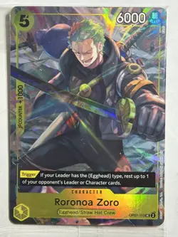 Roronoa Zoro(Illustration Box Vol.3) UC One Piece Promotion Cards OP07-113Sealed - Image 1