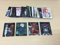 Evangelion EVA Carddass Foil holo card 70 Cards lot Set Bandai Japan asuka rei - Image 1