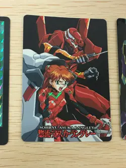 Evangelion EVA Carddass Foil holo card 70 Cards lot Set Bandai Japan asuka rei - Image 3