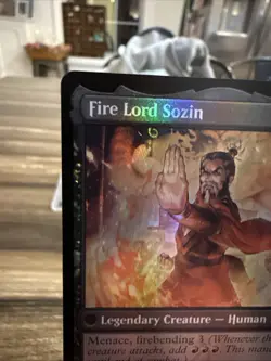 The Rise of Sozin Avatar: The Last Airbender Foil - Image 2
