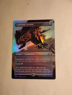 Lightning Greaves (Borderless) Double Masters Foil - Image 1