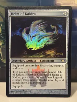 Helm of Kaldra Prerelease Cards Foil - Image 1