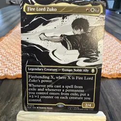 Fire Lord Zuko (Borderless) Avatar: The Last Airbender Regular - Image 1