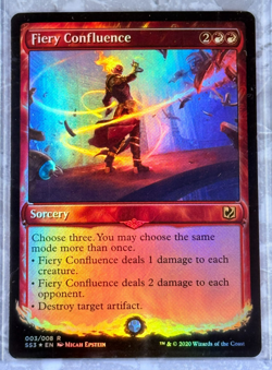 Fiery Confluence Foil MTG Chandra Spellbook 3 R NM X1 - Image 1