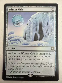 Winter Orb Eternal Masters Foil MTG NM - Image 1