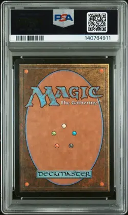 2001 MAGIC THE GATHERING SEVENTH EDITION FOIL #284 WOOD ELVES PSA 8 - Image 2