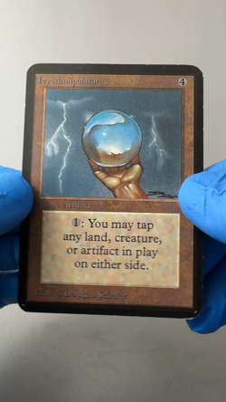 Icy Manipulator MTG Alpha Edition—Moderately Played Very Good—Vintage Magic - Image 2