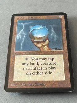 Icy Manipulator MTG Alpha Edition—Moderately Played Very Good—Vintage Magic - Image 4