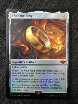 The One Ring Universes Beyond: the Lord of the Rings: Tales of Middle-Earth Foil - Image 1