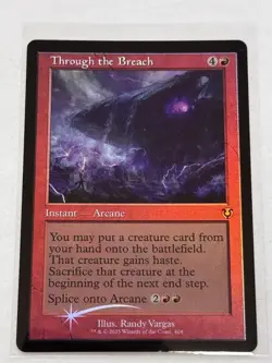 Through the Breach Retro Frame Innistrad Remastered Foil #404 - Image 1