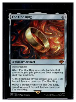 MTG Magic Lord of the Rings #246 The One Ring Mythic Rare Foil - Image 1