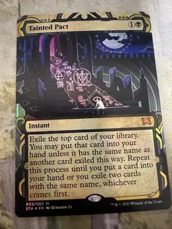 Tainted Pact Extended Art (Foil) MTG - Image 1