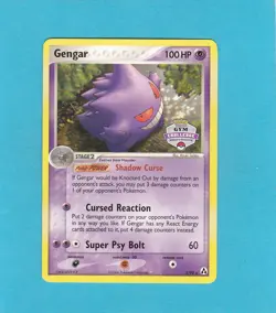 Pokemon EX Legend Maker Set - Gengar Gym Challenge Promo # 5/92 NM - Image 1