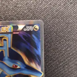 Pokemon TCG Kingdra EX 122/124 Fates Collide Full Art Ultra Rare Holo 2016 - Image 2
