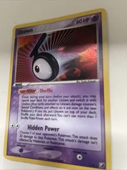 Pokemon TCG Unown T EX Unseen Forces T/28 Holo Holo Rare - Image 2