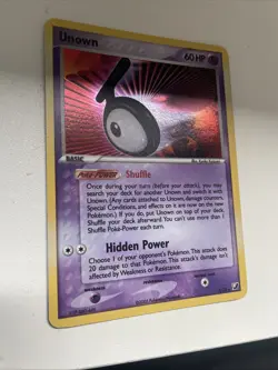 Pokemon TCG Unown T EX Unseen Forces T/28 Holo Holo Rare - Image 3