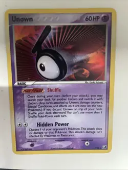 Pokemon TCG Unown T EX Unseen Forces T/28 Holo Holo Rare - Image 4