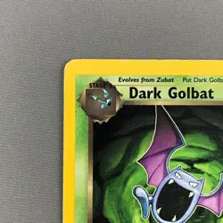Dark Golbat 24/82 Team Rocket Regular RARE Pokemon Card English Vtg 2000 WOTC MP - Image 2