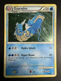 Pokemon Gyarados 7/95 Call of Legends Holo Rare Card NM - Image 1