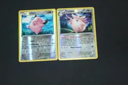 Pokemon Card Lot EX-LP Reverse Holo Clefairy & Clefable Plasma Storm - Image 1
