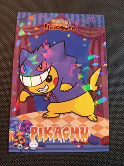 Pokemon 2025 Card Database Set Halloween Pikachu Gengar Cracked Ice Holo Peru 6 - Image 1