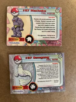 Holo Topps Animated Pokemon Card Lot Vintage WOTC DMG - Image 2