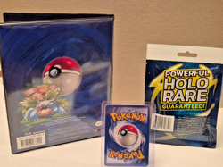 pokemon collectors album & Kadabra 032/102 Base & power pack card lot - Image 2