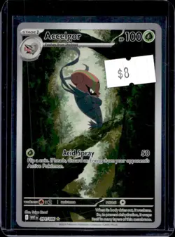 2025 Pokemon White Flare Accelgor Illustration Rare #094/086 - Image 1