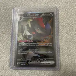 Pokemon N's Zoroark EX Special Illustration Rare Holo 185/159 SV09 280 HP Card - Image 1
