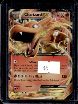 2014 Pokemon XY Flashfire Charizard #11 - Image 1