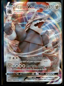 Aggron VMAX - Pokemon SWSH09: Brilliant Stars 097/172 - Image 1