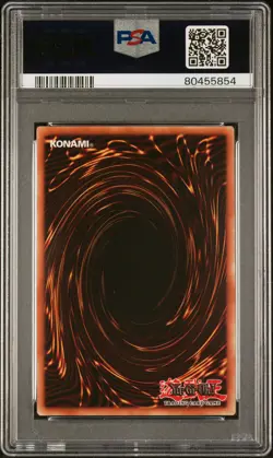 2010 YUGIOH ABPF-EN040 MAJESTIC RED DRAGON GHOST RARE PSA 9 MINT #80455854 - Image 2