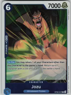 One Piece TCG Jozu R Two Legends OP08-047 - Image 1