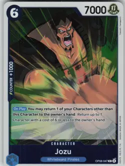 One Piece TCG Jozu R Two Legends OP08-047 - Image 1
