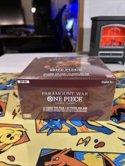 One Piece TCG: Paramount War - Booster Box - Paramount War (OP02) English SEALED 811039039080 - Image 2