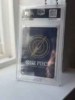 One Piece 2nd Anniversary Shanks Alt Art PSA 10🔥 - Image 2