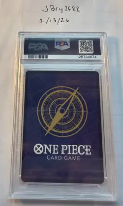 PSA 10 One Piece 3rd Anniversary Gold Monkey D. Luffy SP OP05-119 SEC GEM MINT! - Image 2